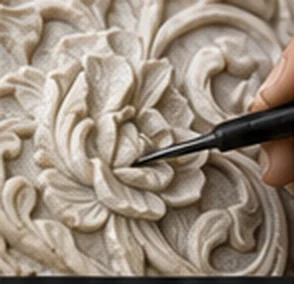 Premium hand carving
