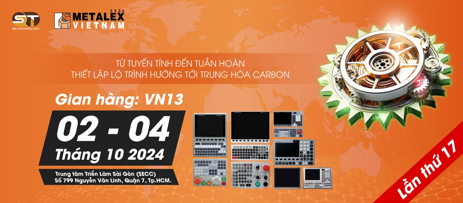 METALEX VIETNAM 2024 | QS TECHNOLOGY CNC CONTROLLERS BRING SOLUTIONS TO VIETNAM'S METALWORKING INDUSTRY