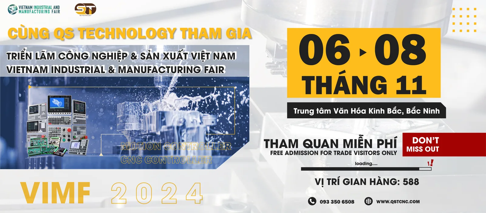 QS TECHNOLOGY AT VIMF 2024 IN BAC NINH