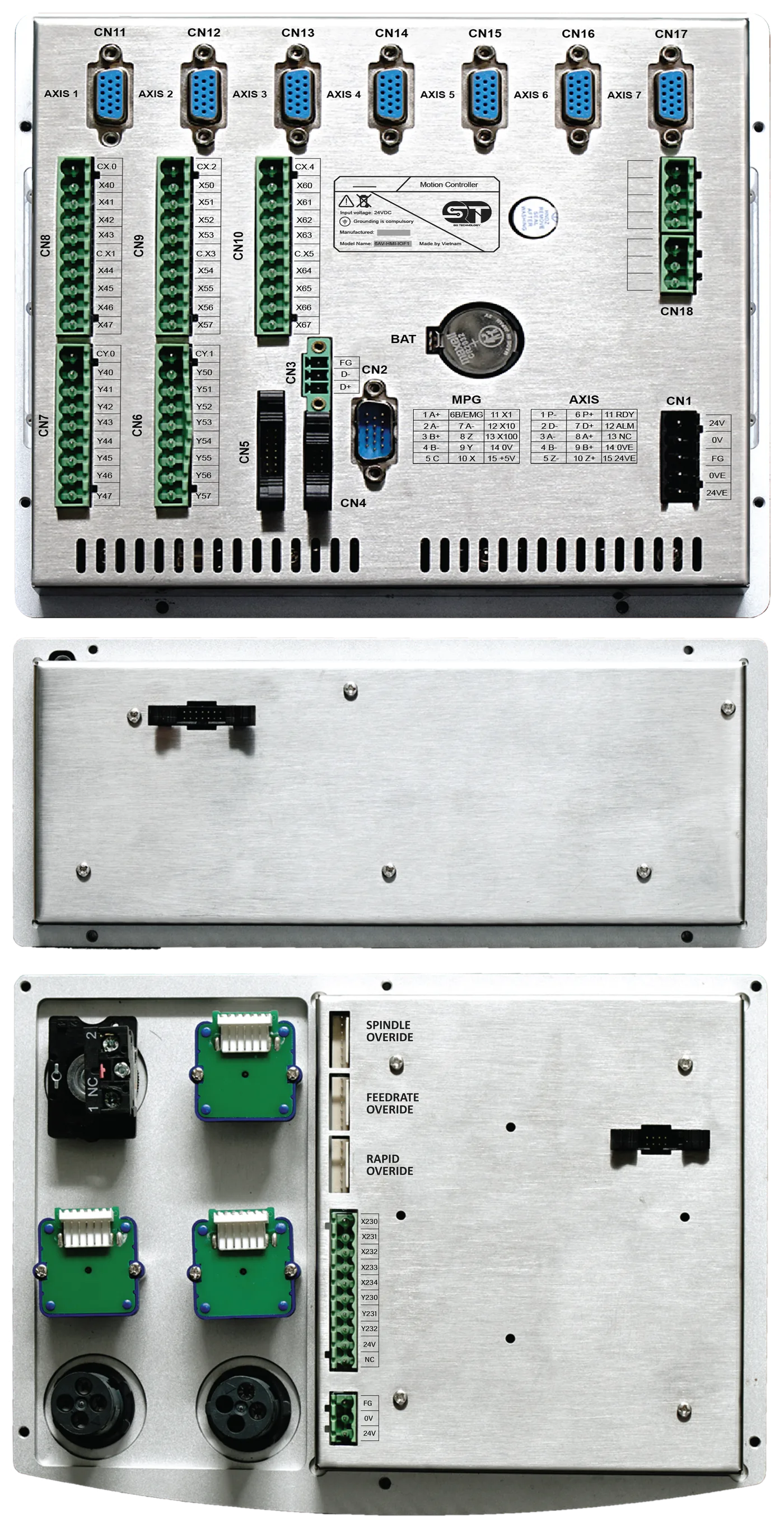 Astro 10i — Mặt sau