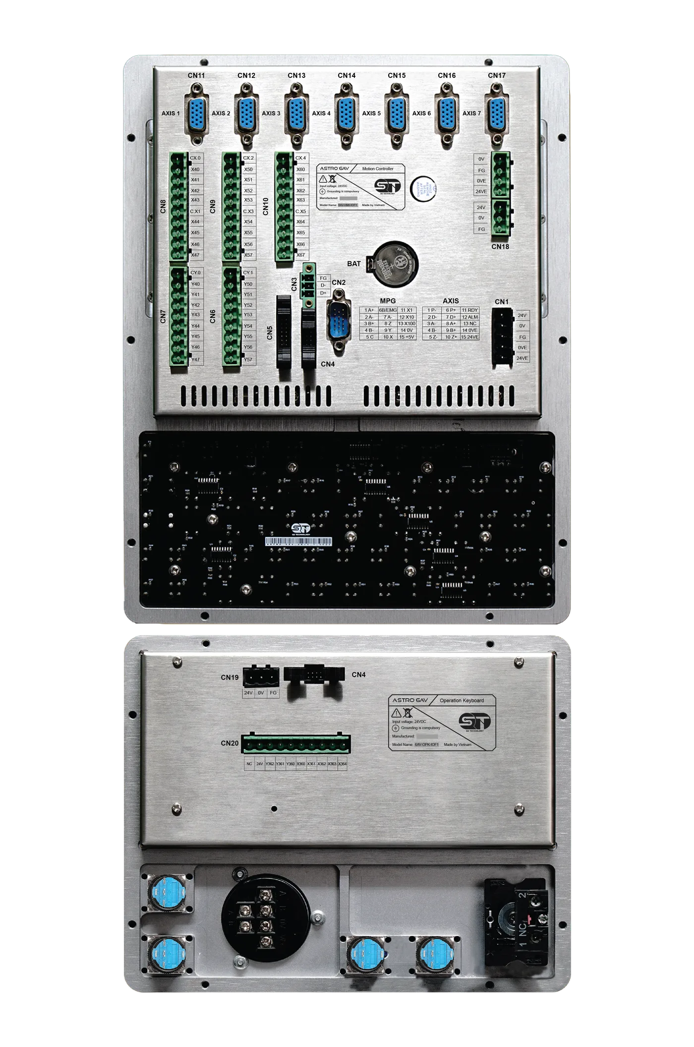 Astro 6AV — Mặt sau