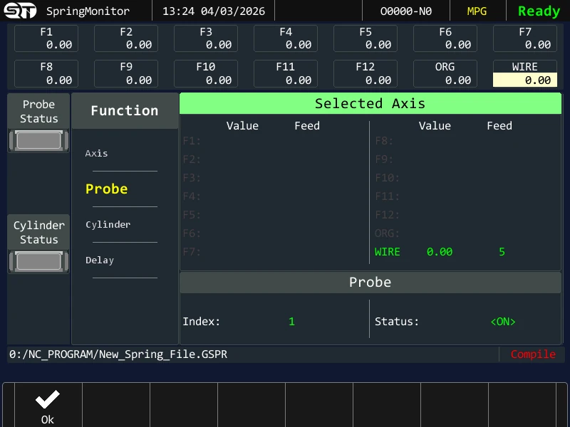 Operating interface — Astro 10S 16-axis Controller