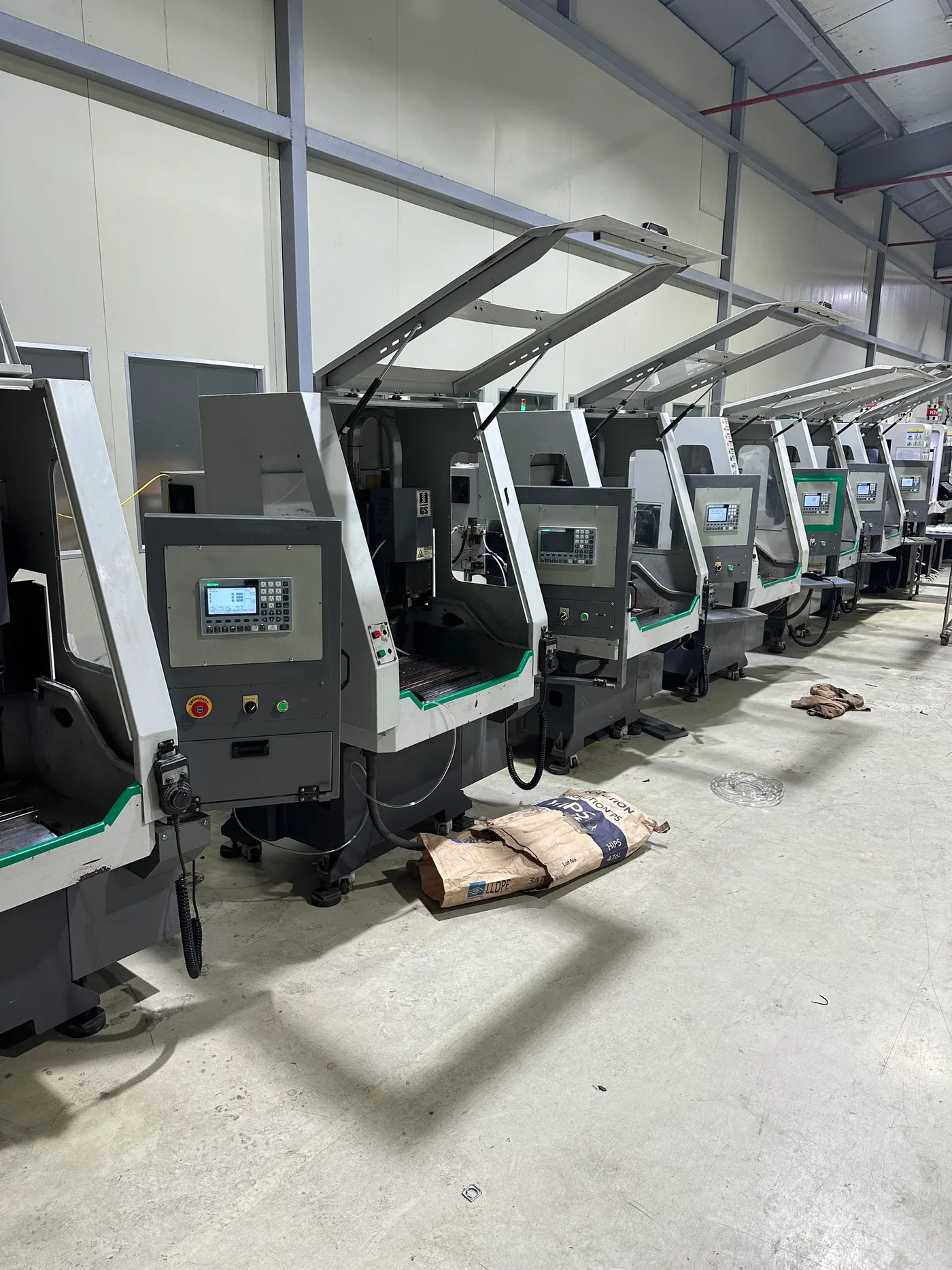 F54 4-axis Controller in the field on a CNC machine