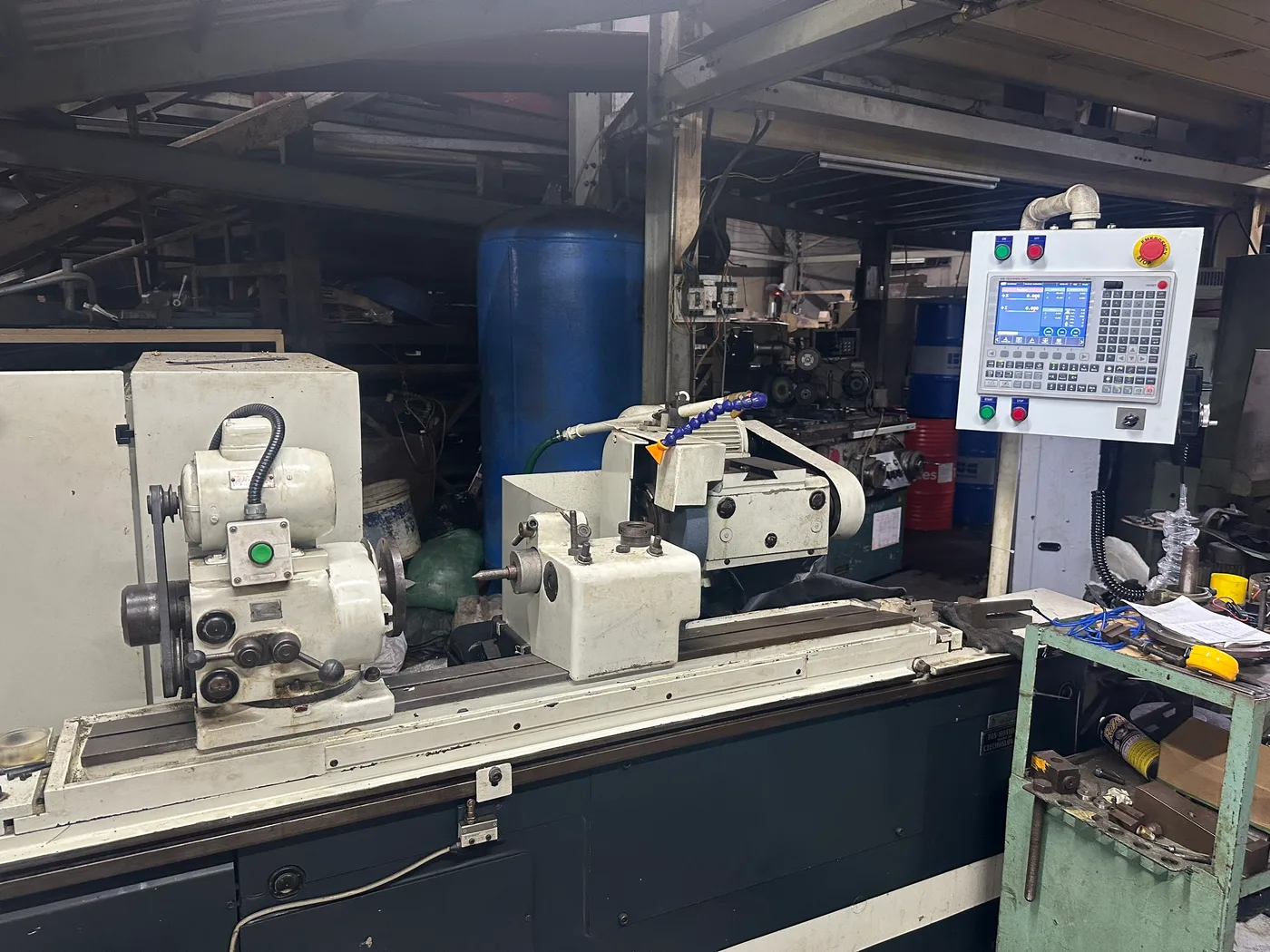 F86 6-axis Controller in the field on a CNC machine