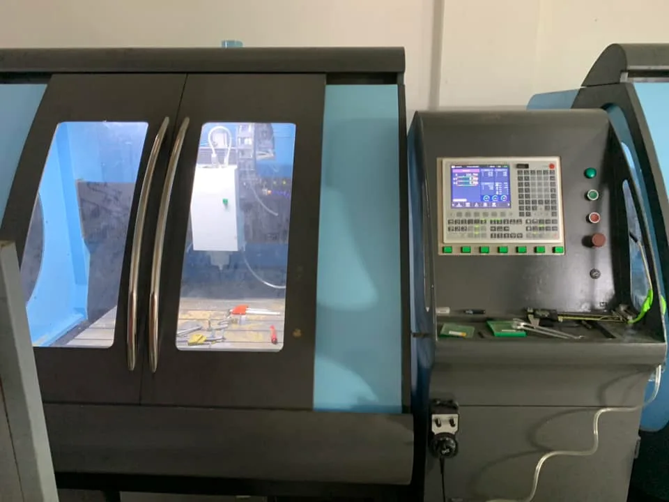 F86 6-axis Controller in the field on a CNC machine
