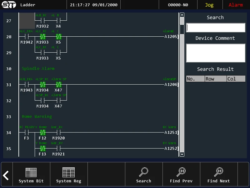 Operating interface — F86 6-axis Controller