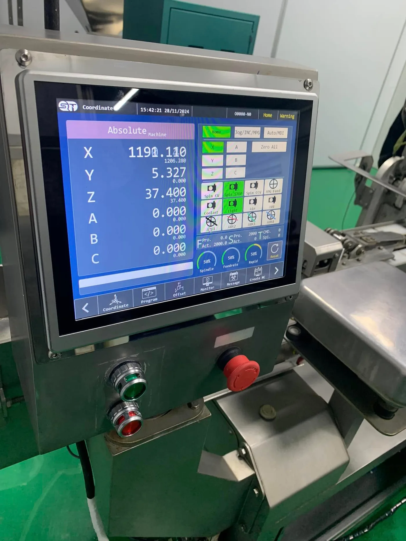 F10T — Lắp lên máy