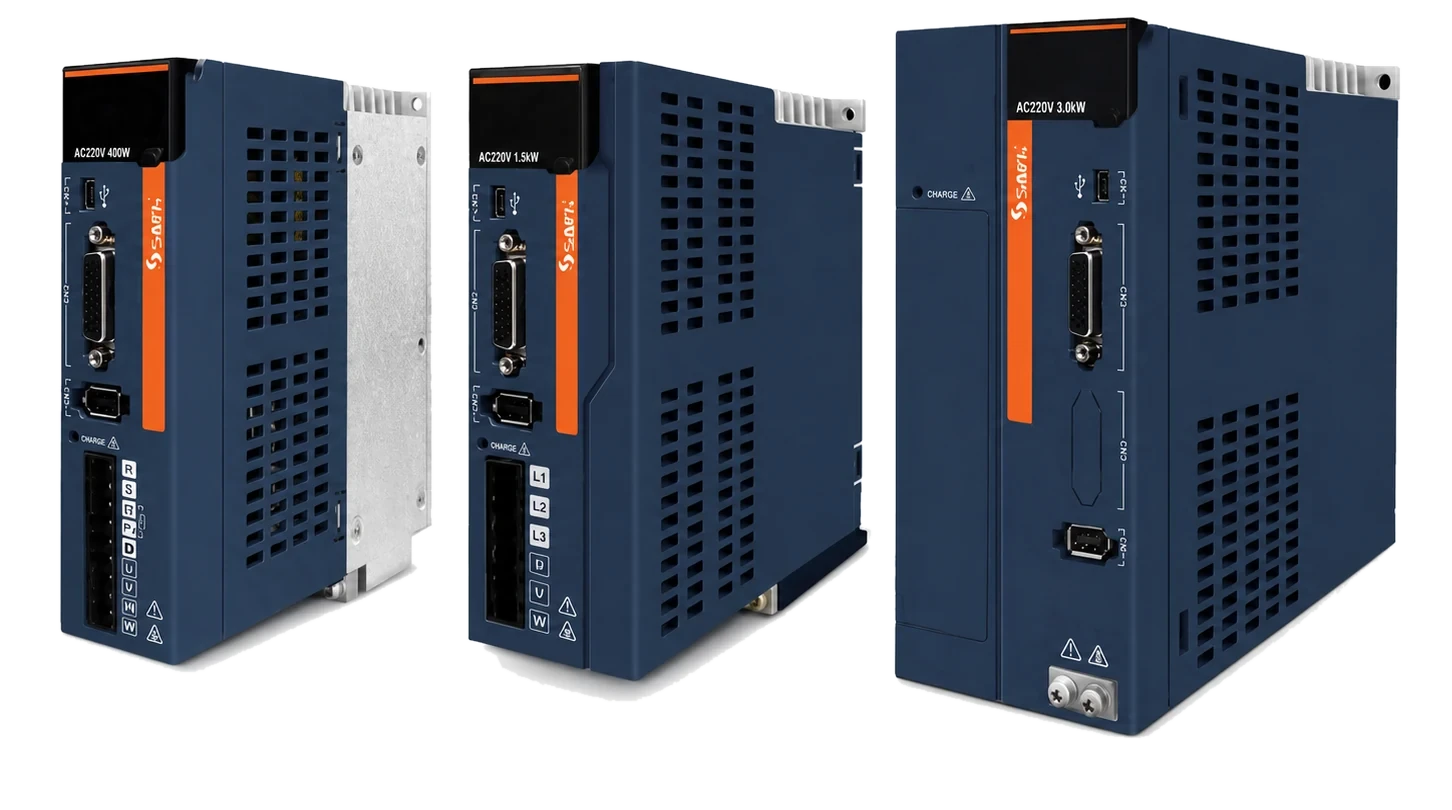 QS servo drive units across the power range